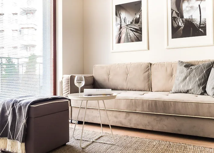 شقة Center - Riverside By Apartmore غدانسك